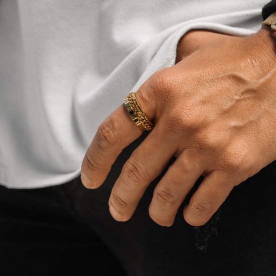 Enqlo | Men's Roman Chain Ring