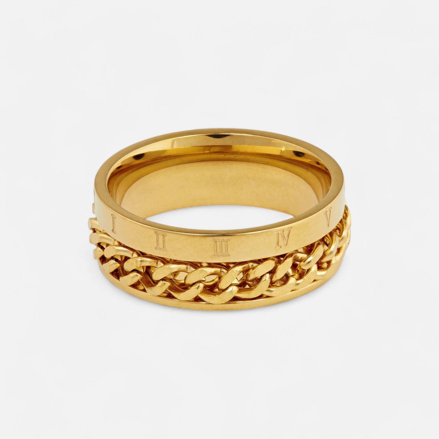 Enqlo | Men's Roman Chain Ring