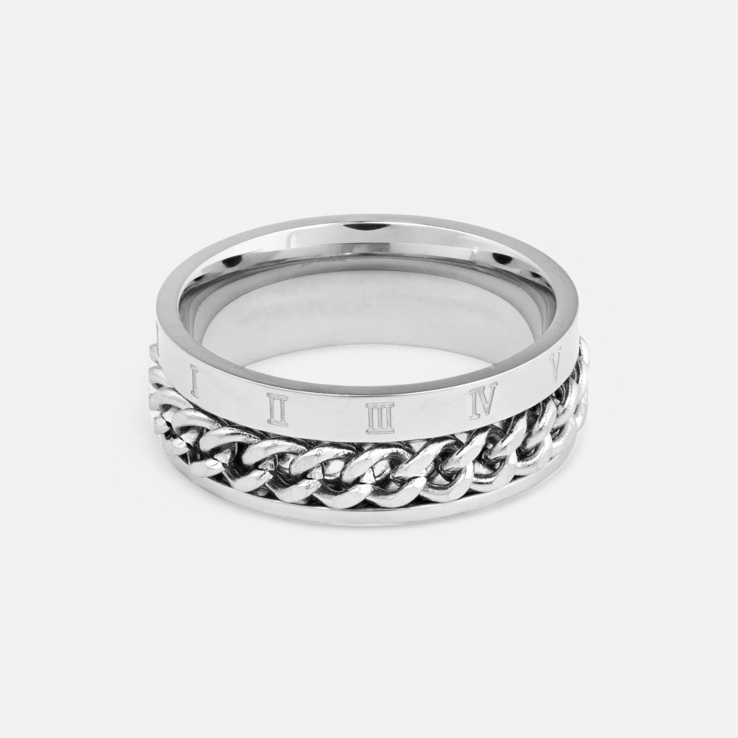 Enqlo | Men's Roman Chain Ring